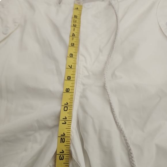 NEW Edikted Parker Nylon Cargo Pants Medium/Large White Parachute Streetwear NWT - Picture 5 of 15